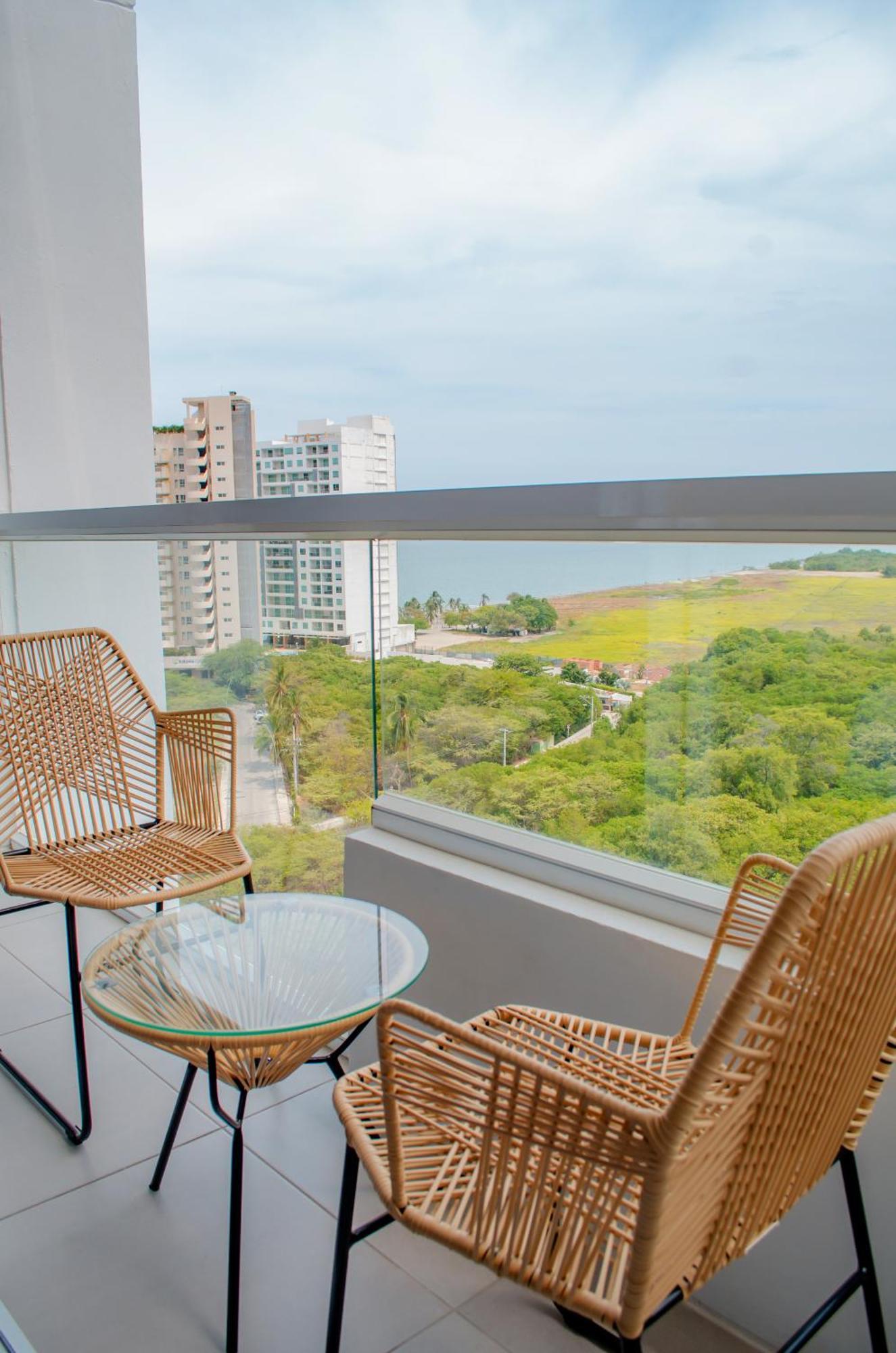 Apartamento Lujo Frente Al Mar En Santa Marta Exterior foto